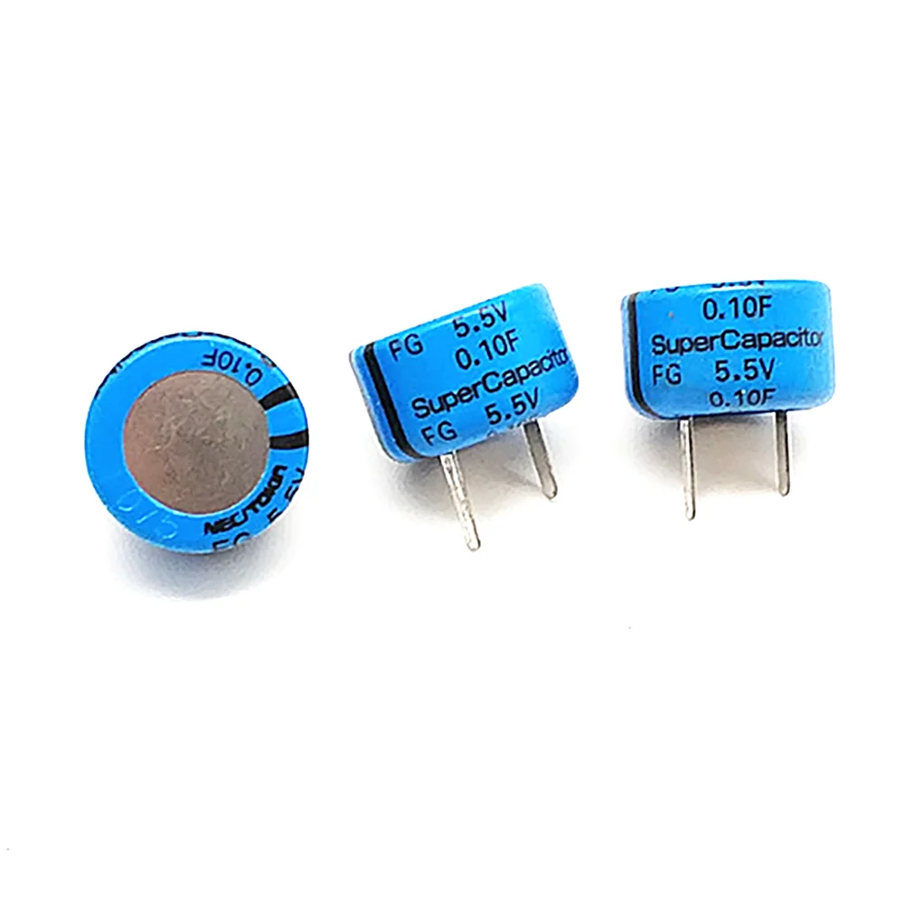 Imagem -04 - Super Capacitores tipo 5.5v 0.01f Fgr fg Fgh 0.022f 0.047f 0.1f 0.22f 0.47f 1f 2.2f 4.7f 1.5f 0.6f Capacitor Supercapacitor