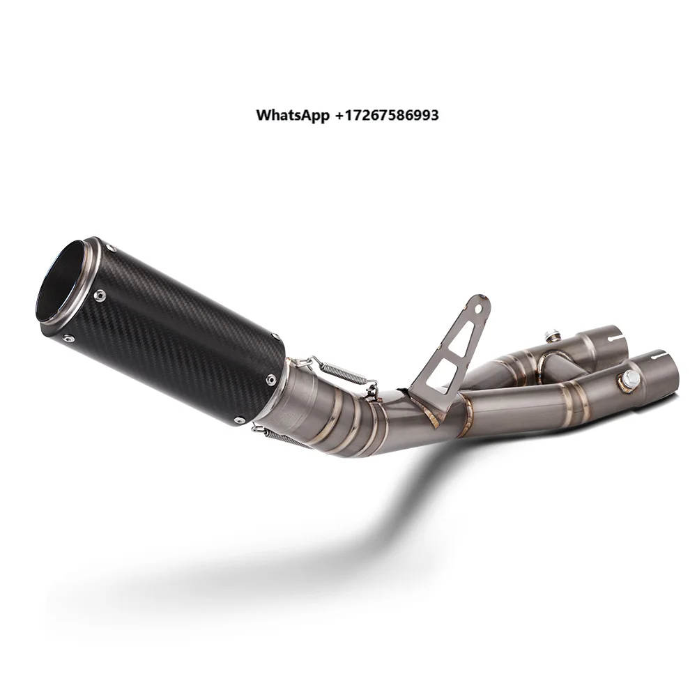 

2015-2023 High Performance Titanium Alloy Carbon Fiber R1 Motorcycle Exhaust Pipe New Condition Project System