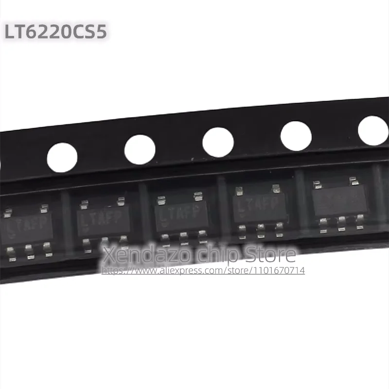 

2pcs/lot LT6220CS5#TRPBF LT6220CS5 LT6220IS5 LT6220 Silk screen printing LTAFP SOT23-5 package Operational amplifier chip