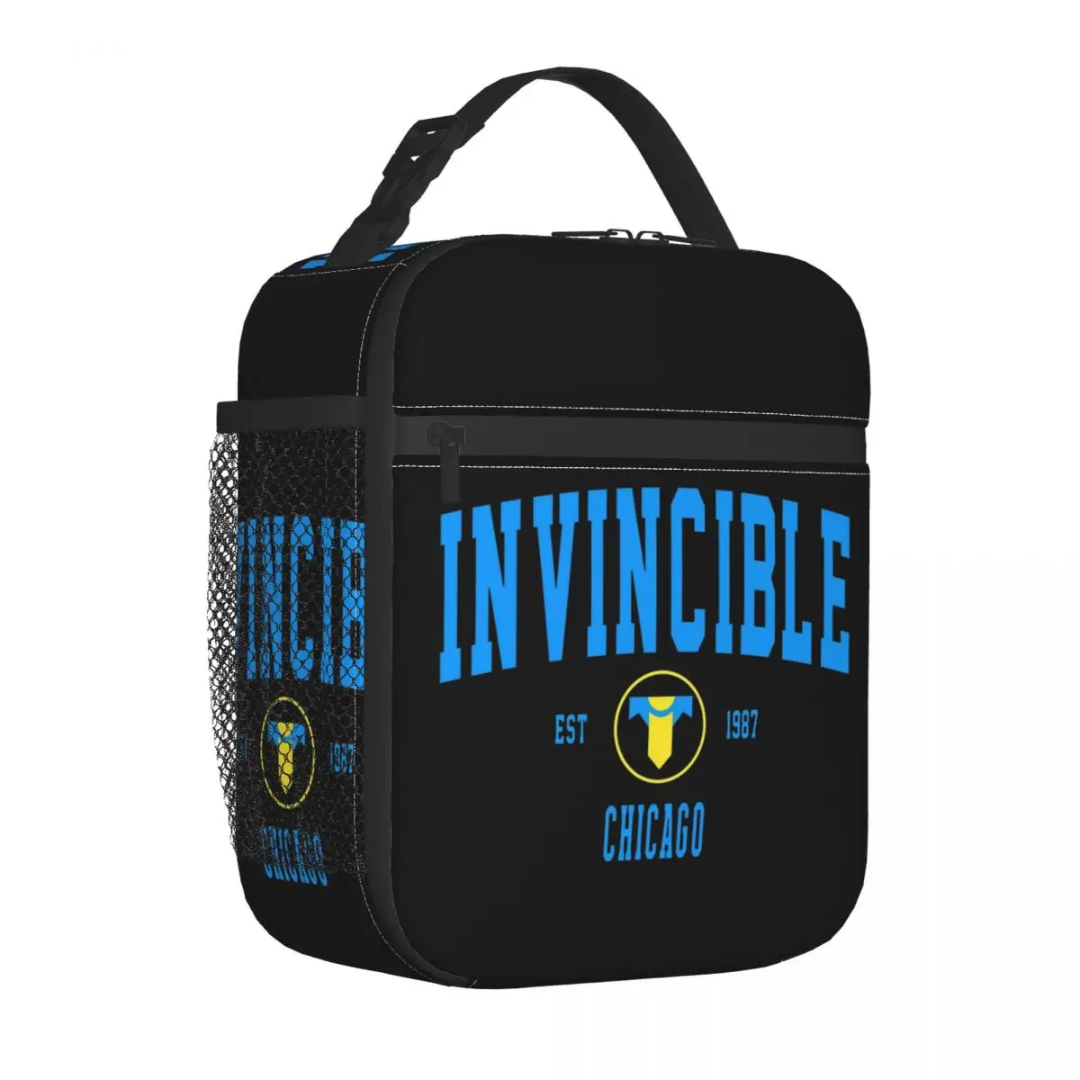 

Изолированная сумка для обеда из сериала Invincible 90-х годов, сумка для еды, портативный термохолодильник, ланч-боксы для пикника