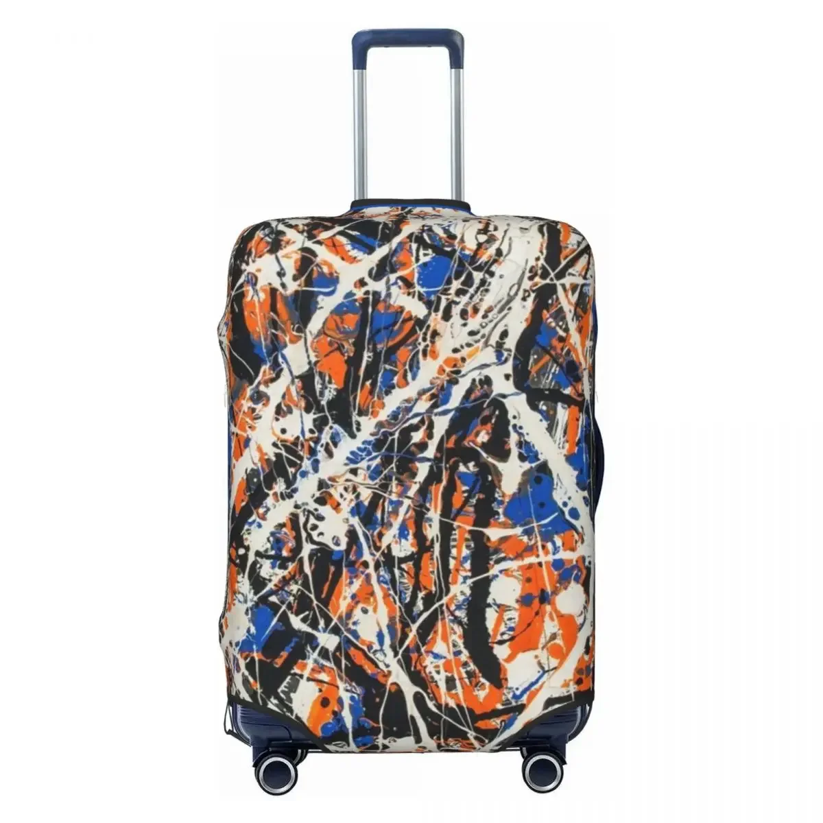 

Custom Colorful Camouflage Abstract Graffiti Art Luggage Cover Funny Suitcase Protector Covers Suit For 18-32 inch