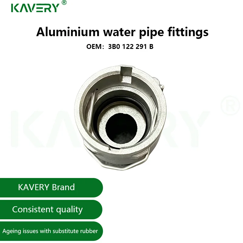 

For 1pc 3b0122291b Aluminum New Coolant Heater Hose Connector Connector Flange Kit TT A3 Q3 Golf Jetta Passat Eos CC 3B0122291B