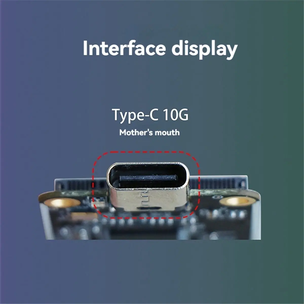 NEW FACTORY~10Gbps JMS583 USB Type-C to M.2 NVMe M-Key Adapter Board for DIY External SSD Enclosure M.2 NVME 2230 SSD Adapter Ca
