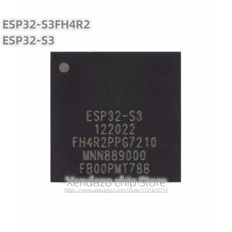 1pcs/lot ESP32-S3FH4R2 ESP32-S3 QFN-56 package Original genuine WiFi+Bluetooth 5.0 4MB 32-bit dual core MCU chip