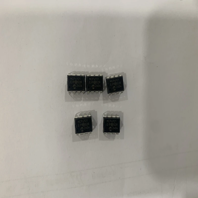 5PCS-20PCS MCP4921-E/P DIP-8 analog-to-digital converter DAC chip IC DAC 12BIT V-OUT 8DIP