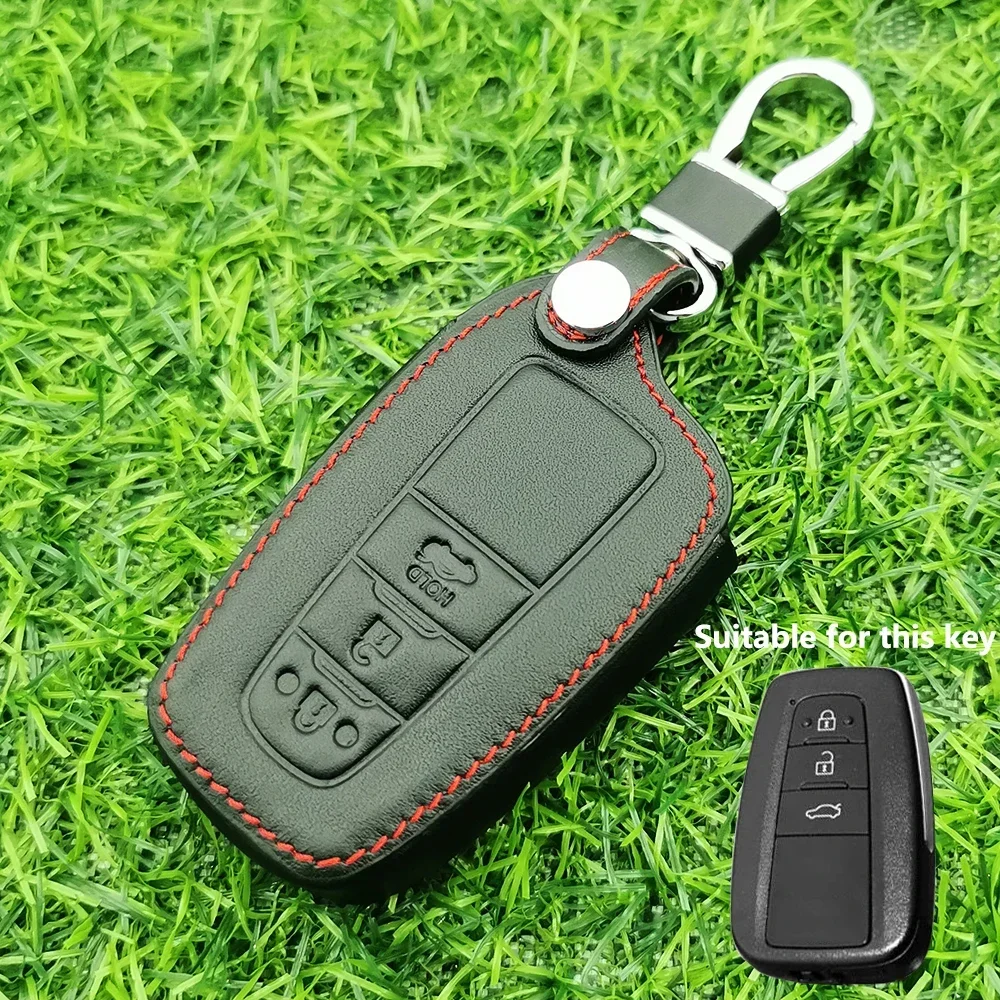 Car Remote Key Cover Intelligent Fob Case for Toyota Prius 20 RAV4 Camry 70 CHR C-HR Corolla 2018 2019 2020 Car Accessories