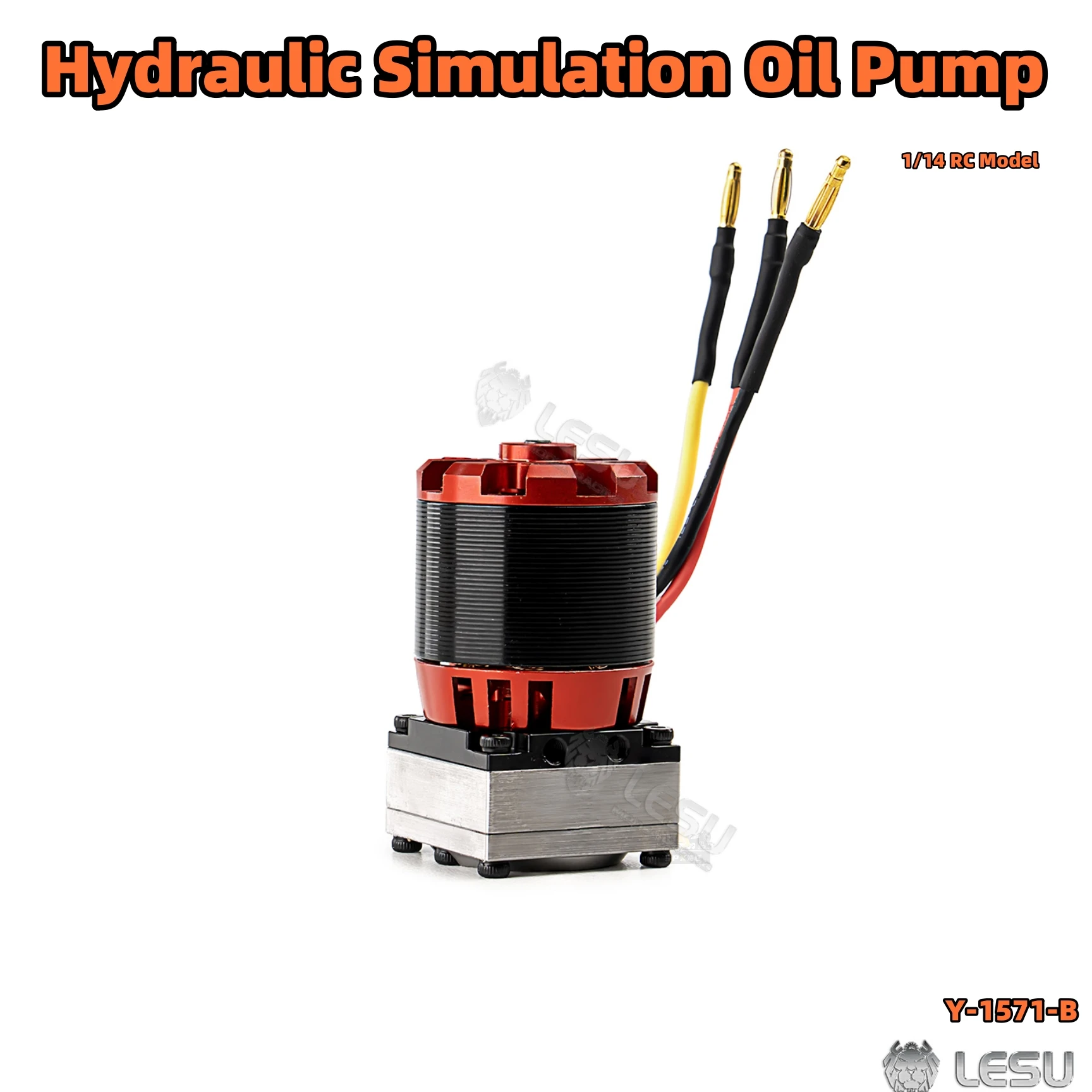 Simulatie Oliepomp Hydraulische Y-1571-B Voor 1/14 Tamiya RC Scania 770S 1/16 Kipper Diy Dump Truck Techniek Voertuig speelgoed Onderdelen