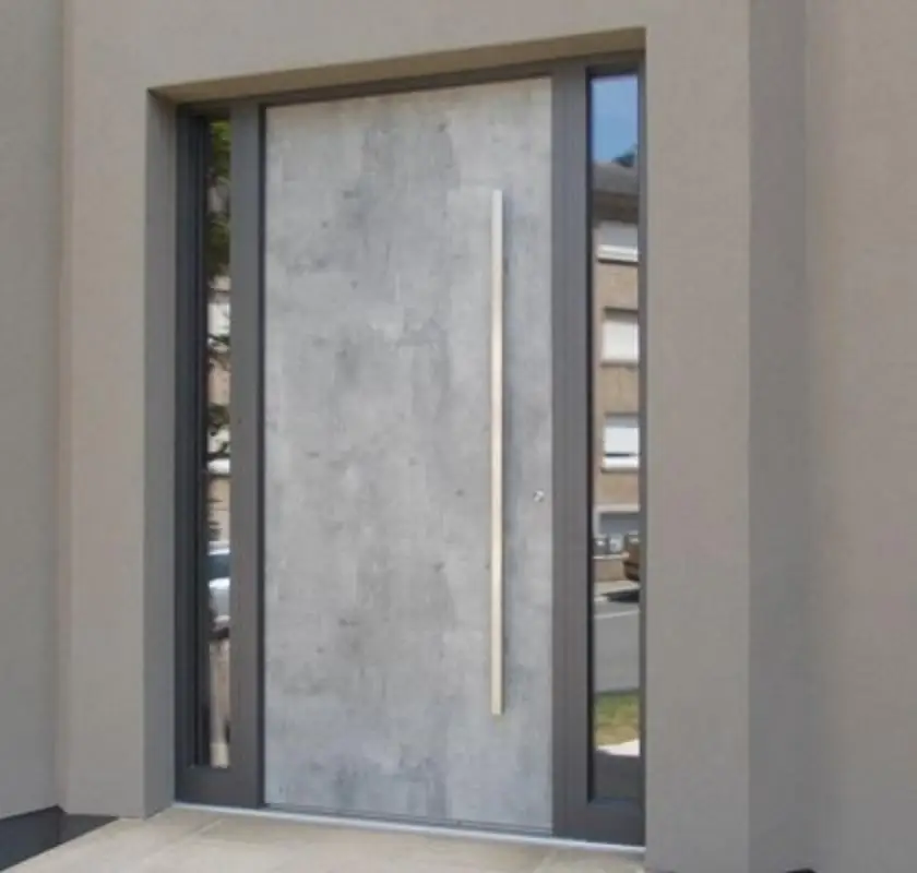 

Secure Entrance Doors Exterior Aluminum Door Entry Door for Home Front Door Custom Security Door Emergency Gate