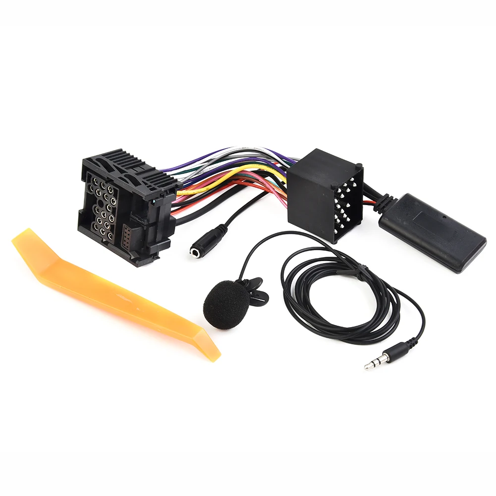 JieRui-BT 5908 Bluetooth Adapter With Microphone Accessories CD Cable For BMW E46 3 Series Radio Replacement 5.0