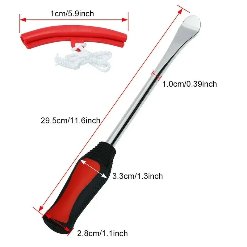 Professional Motorcycle Bicycle Tire Changing Levers Kit Spoon Tire Tools With Rim Protector For Bike Tyre Repair Maintenance