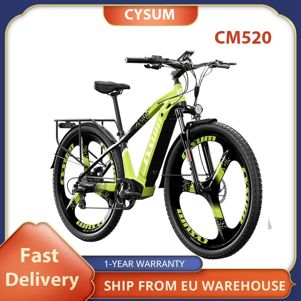 ¿Por qué el CYSUM CM520 es la mejor opción para tu bicicleta eléctrica?