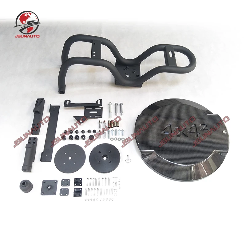 

Exterior Accessories Off-Road Style Dry Carbon Fiber Rear Spare Tire Cover Wheel Holder For W463 Mercedes G Wagon G55 G63 G320