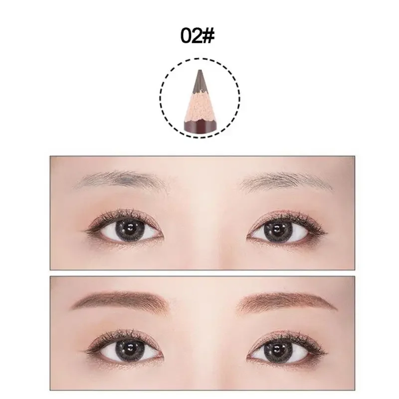 4 Color Available Eyebrow Pencil Shadows Cosmetics For Makeup Tint Waterproof Microblading Pen Black Brown Eye Brow Beauty TSLM2