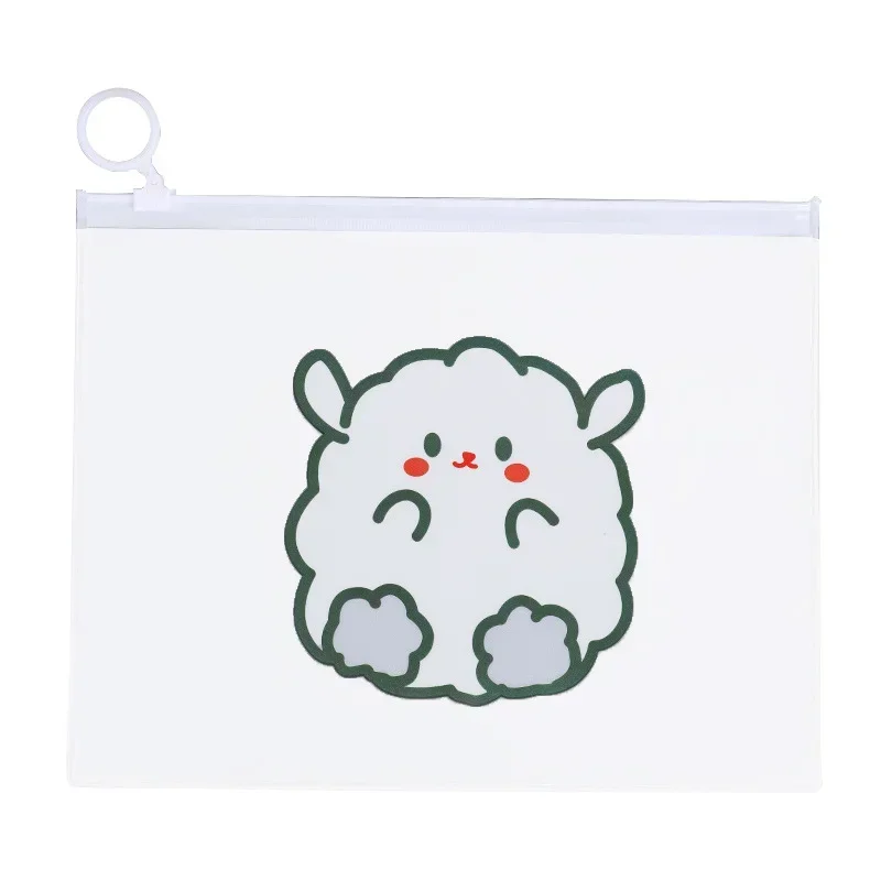 かわいい防水透明PVCペンケース、文具ギフト、女子学生鉛筆バッグ、化粧品バッグ、トラベルバッグ