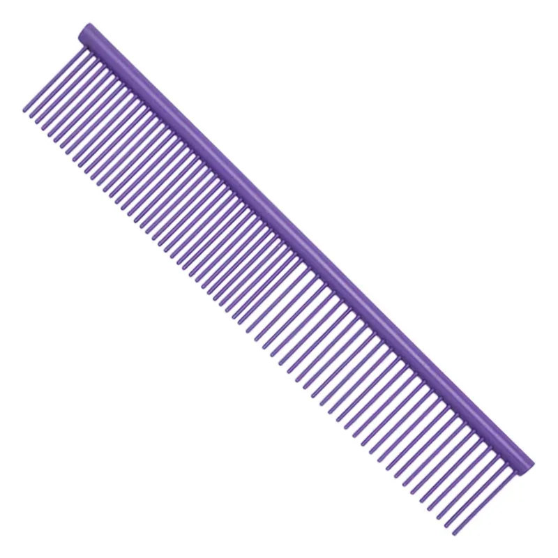 New Hot Sell Pets Cats Grooming Combs for For Shaggy Dogs Barber Grooming Tools 19CM Stainless Steel Thick Grooming Comb D0003A