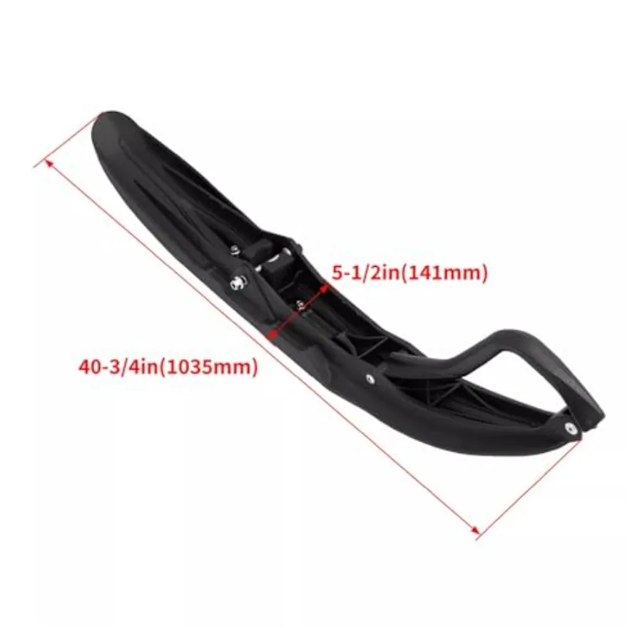 New OEM Black Pilot 5.7 Ski Upgrade Kit Mount Carbides Handles REV RF ZX