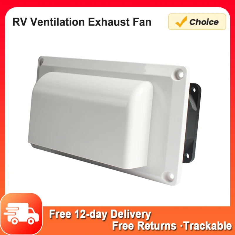 

12V Caravan Motorhome Trailer Side Air Vent Ventilation Exhaust Fan RV Ventilator RV Modification RV Ventilation Exhaust Fan