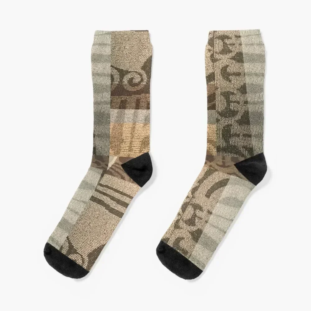 

BNA Carpet Socks winter Non-slip funny gifts bright garter Socks For Man Women's