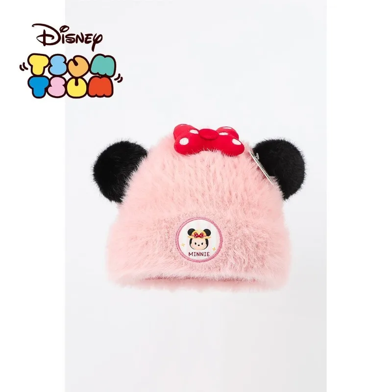 Disney tureMinnie Lotso Donald Duck Winnie l'ourson Chip, doux et mignon, motif de dessin animé créatif, doux, confortable, chapeau chaud