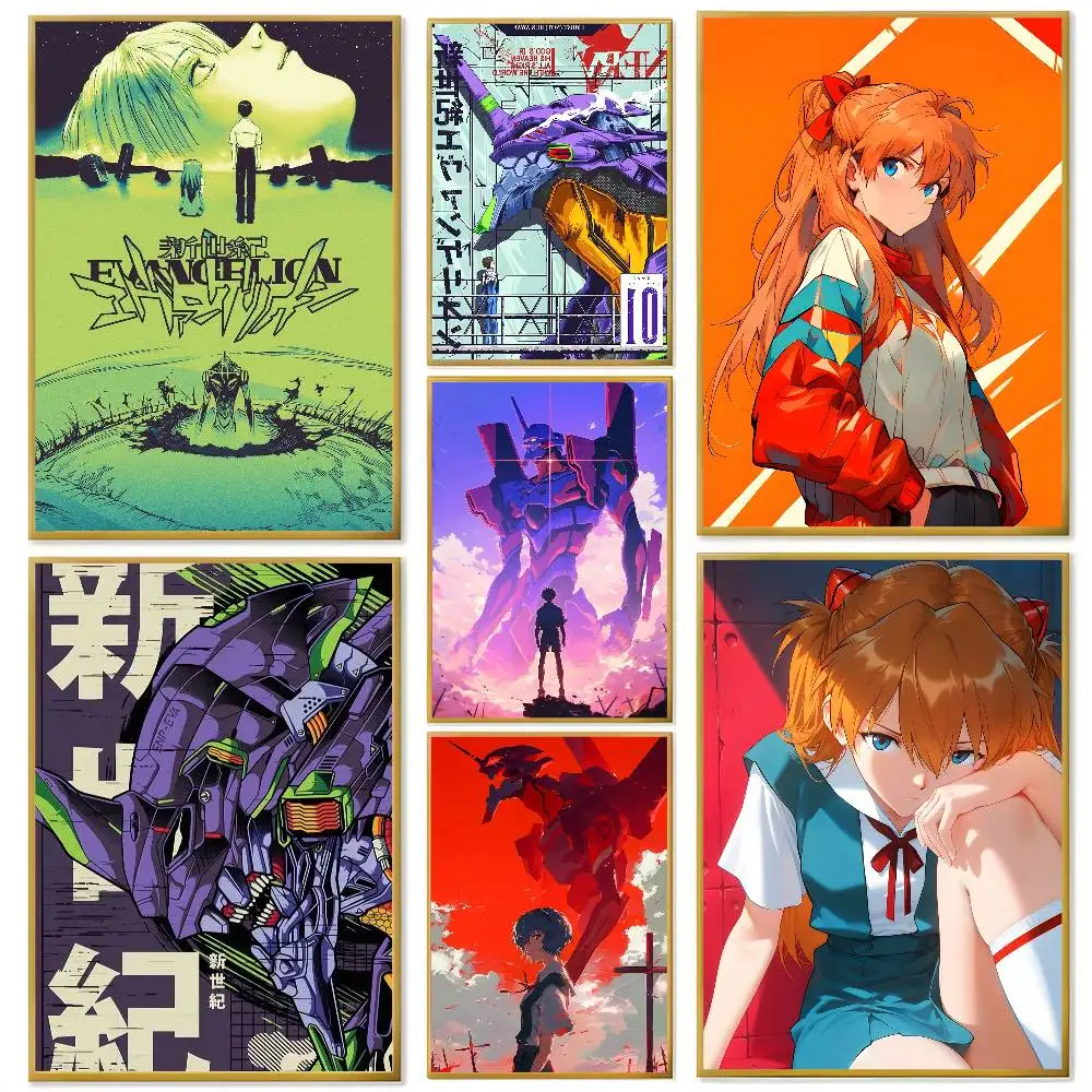 N-Neon G-Genesis E-EvangelionS постер домашний декор HD липкая стена водонепроницаемый дом гостиная спальня бар украшения N-Neon G-Genesis E-EvangelionS постер домашний декор HD липкая стена водонепроницаемый дом гостиная спальня бар украшения