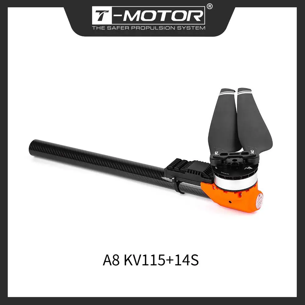 T-MOTOR A8 KV115+14S FOC 100A+MF3119P Intergreted Brushless Motor ESC Prop A Series Propulsion Systems For Agriculture Drone UAV