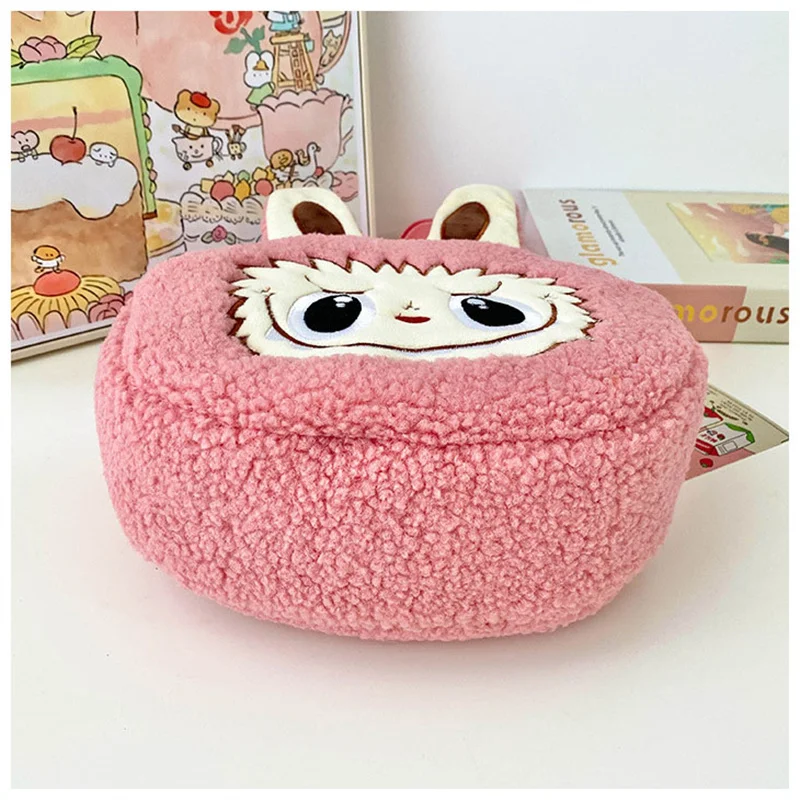 Kawaii Labubu Messenger Bag Girls Shoulder Bag Itabag Labubu Costume Accessories Labbubu Zimomo Bags Itabag Children Gifts 2025