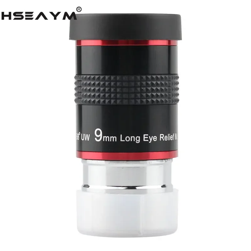 HSEAYM Astronomical Telescope Accessories 1.25 Inches 31.7mm 68 Degrees Focal Length 9mm Wide-angle Eyepiece Optical Glass