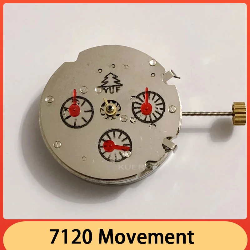 Alta qualità 7120 movimento 6 mani Dandong Unified Machine 3/6/9 piccolo secondo accessori per movimento meccanico completamente automatico