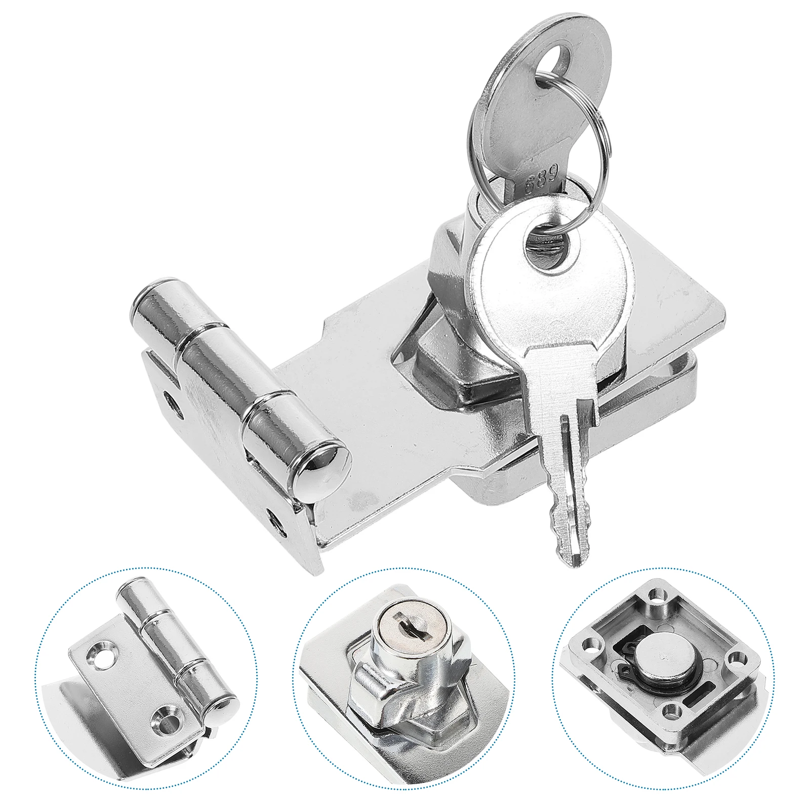 

1 set Heavy Duty Cabinet Door Stainless Steel Glass Showcase Security For Home Drawer Locks Replacement Cam Locks Safe Durable