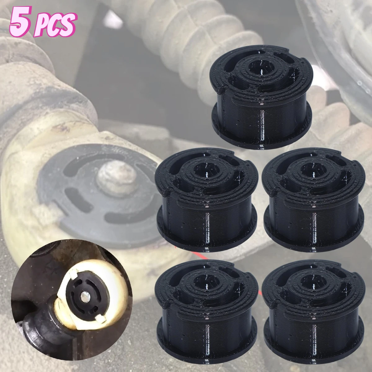 5pcs For Chrysler Dodge Daytona Plymouth Neon MT 5SP Gear Selector Linkage Grommet Smooth Shifting Upgrade Shift Cable Bushing