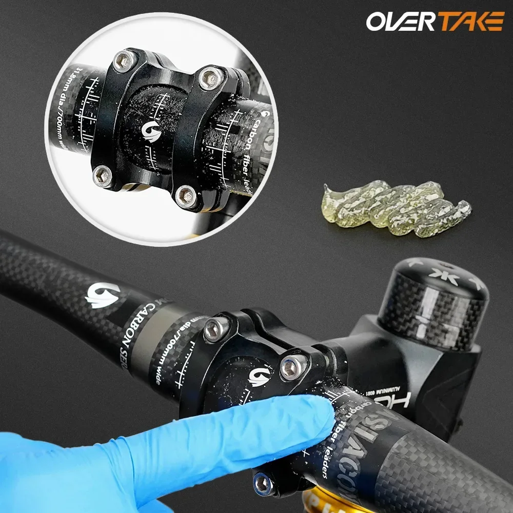 OVERTAKE Carbon Fiber Anti Slip Agent 10ml Non-slip Bicycle Grease for MTB Shimano Bike Seatpost Handlebar Stem Anti-slip Lube