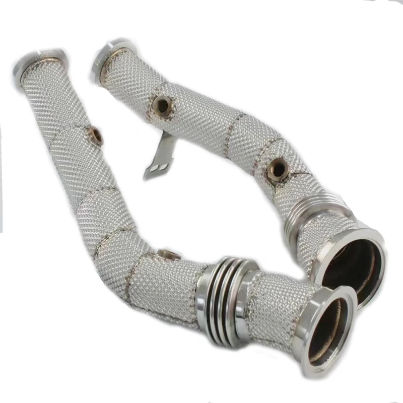 Exhaust System Downpipe For Mercedes-benz Amg C43 W205 E43 Stainless Steel 304 Exhaust Pipe Exhaust System