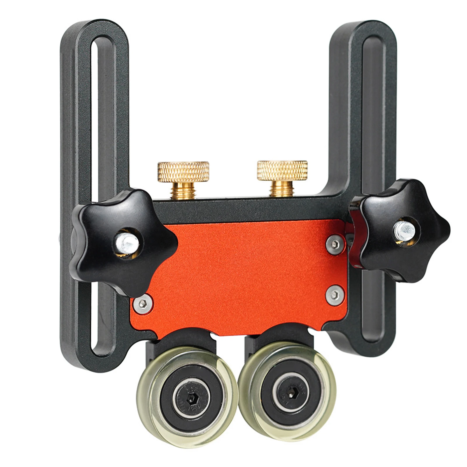 

Table Saws Pressing Feeder Guide Board Fixing Bearing Wheel for T Tracks Fence Woodworking Bearing Feeding Roller Feeder