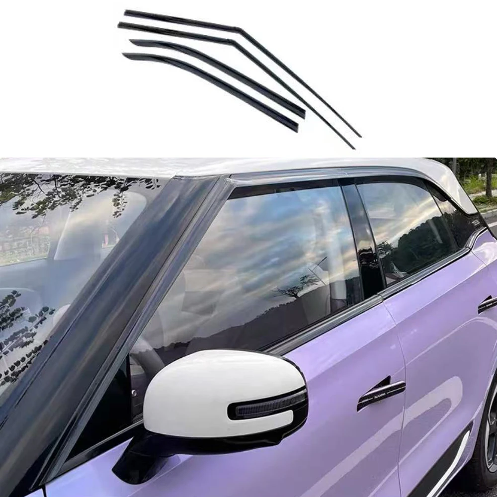 

Fit For Dongfeng Nammi 01 2024-2026 Window Rain And Rain Shield Special Vehicle Body OuterRain Shield Rainproof Strip Decoration