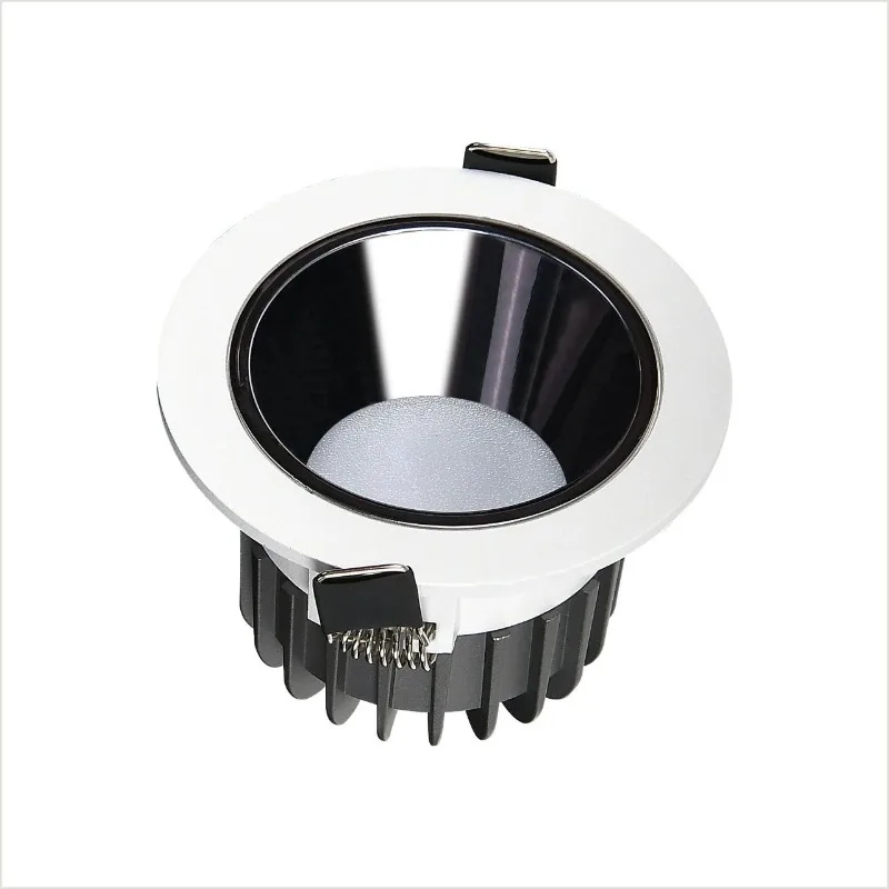 Indoor LED downlight, ceiling light, 7-12W 12-15W 220V anti-glare, living room light, home, office, commercial, hotel