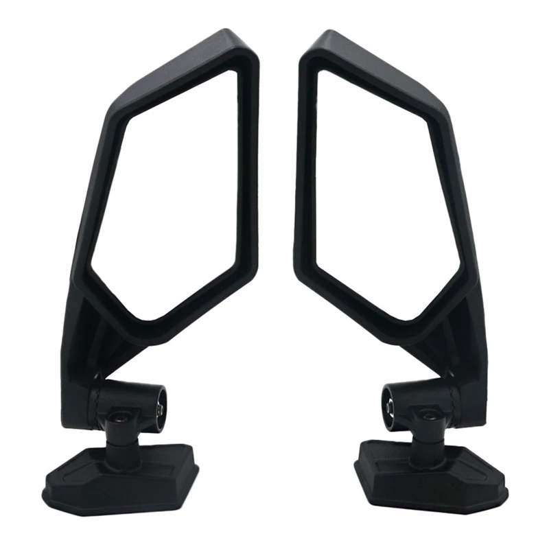 UTV Side Mirrors 360 Degree Adjustable Rearview Mirrors Racing Style For Can Am Maverick X3 Suzuki King Quad