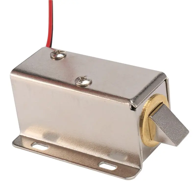 【FEEL THE DIFFERENCE 】Mini Electromagnetic Lock DC 12V Electric Bolt Lock Small Electric Control Cabinet Door Lock