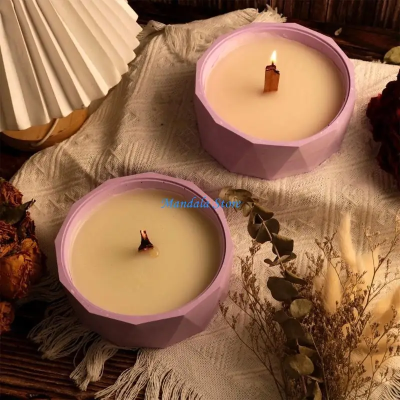 

U2JC Jewelry Box Silicone Molds Diamond Container Resin Molds Round Storage Box Castings Molds DIY Molds