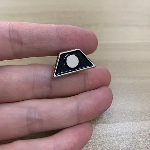 Star Admiral JL Picard Trek One Two Three Four Five Rank Pips Badge The Next Generation Pin Brooches Badges Metal Prop