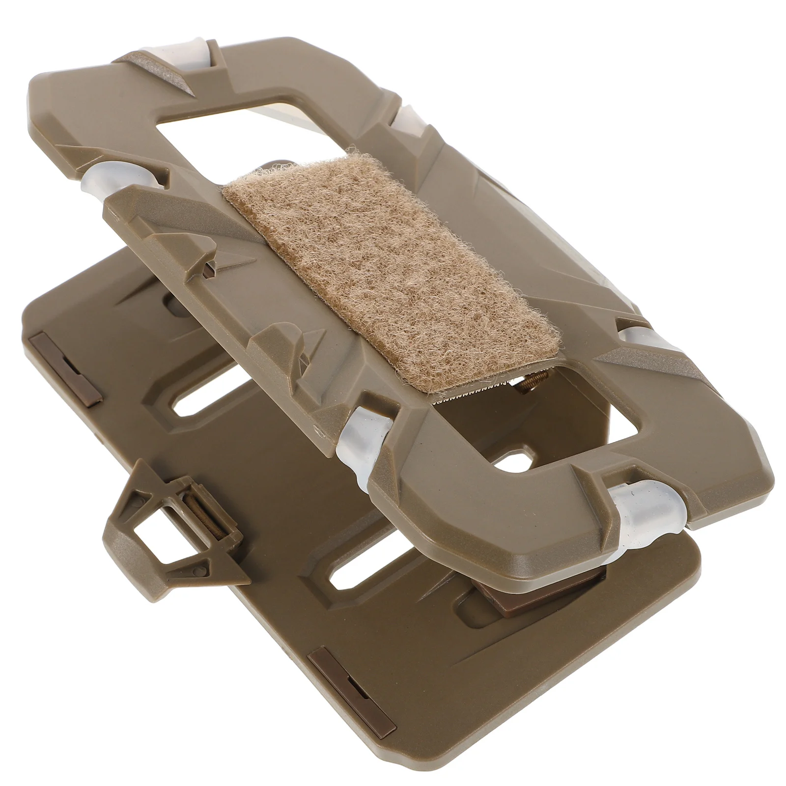 Chest-mounted Phone Vest Mounting Bracket Board Carrier Holder for Khaki Plastic Foldable Gear