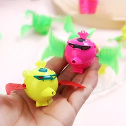 10Pcs Creative Funny Bird Whistle With Wings That Can Rotate Toy Fun Novelty Cute Whistling Bird Toys Festival Party Kids Gift