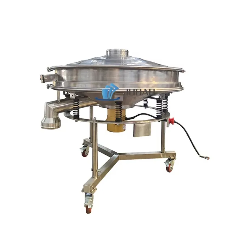 Round High Frequency Vibrating Filter Sieve for Powder Screening Laboratory Industrial Separation Equipment
