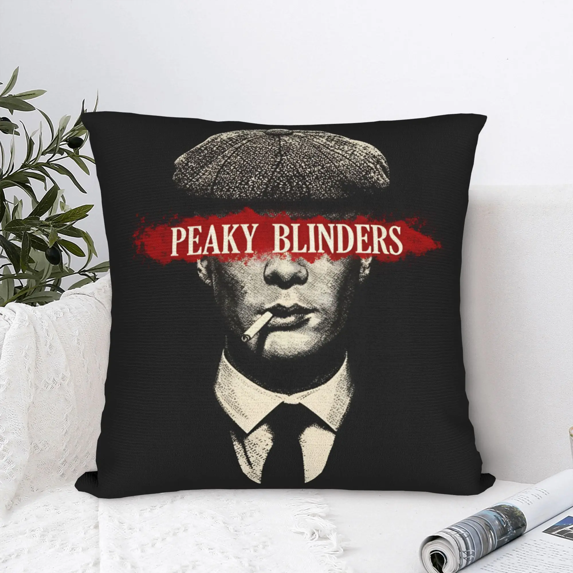 Peaky Blinders tommy shelby  Pillow Case  Comfy Pillow Cover Novelty Cushion Cover For Sofa Home Decoration