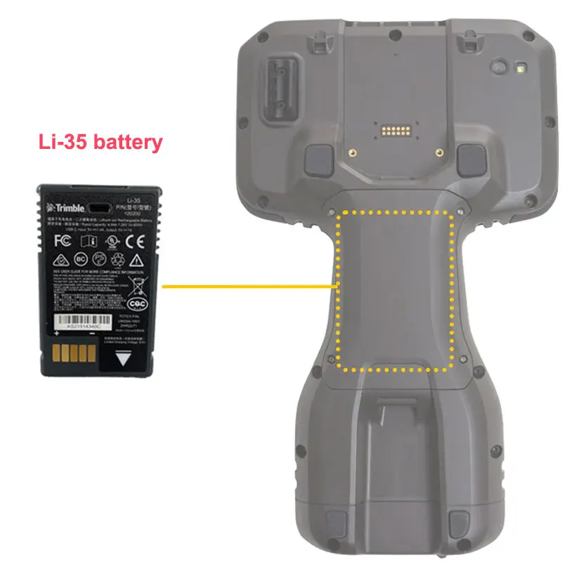 Extend Battery Pack Lithium-Ion Li-35 for Trimble TSC5 Ranger 5 controller P/N 120200