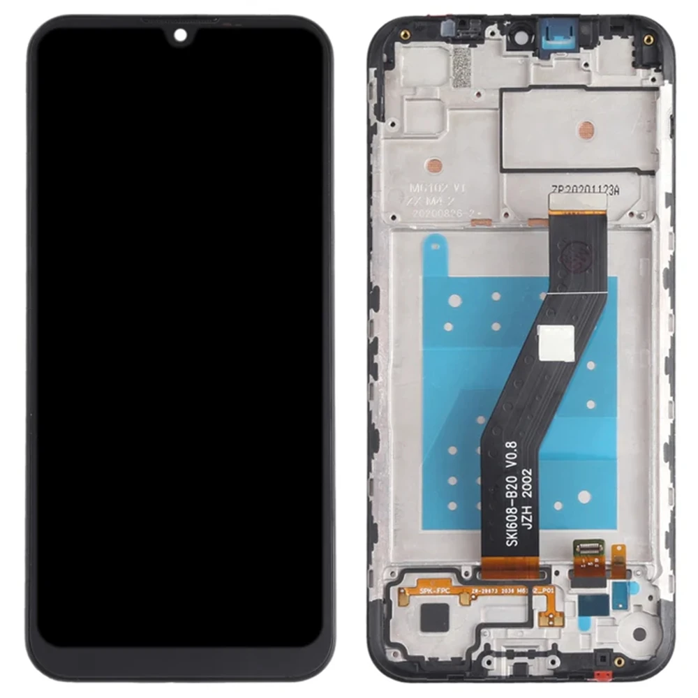 Compatilbe For Motorola Moto E6S 2020 XT2053 LCD Touch Digitizer Display Screen Full Assembly With | Without Frame Replacement