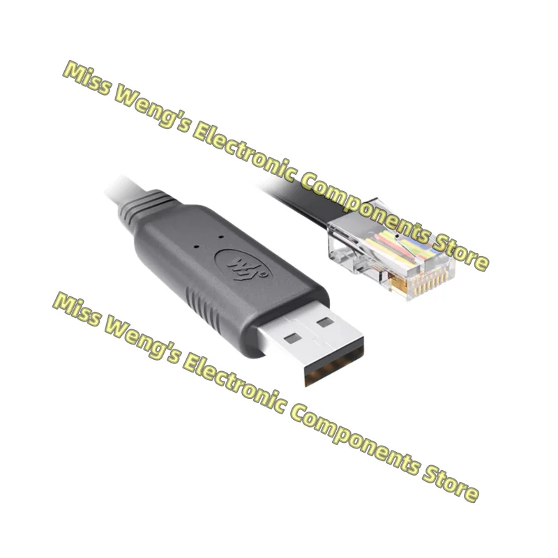 FT232RL Industrial USB to RJ45 Console Debugging Cable Router/Switch Cable , USB-TO-RJ45-Console-Cable