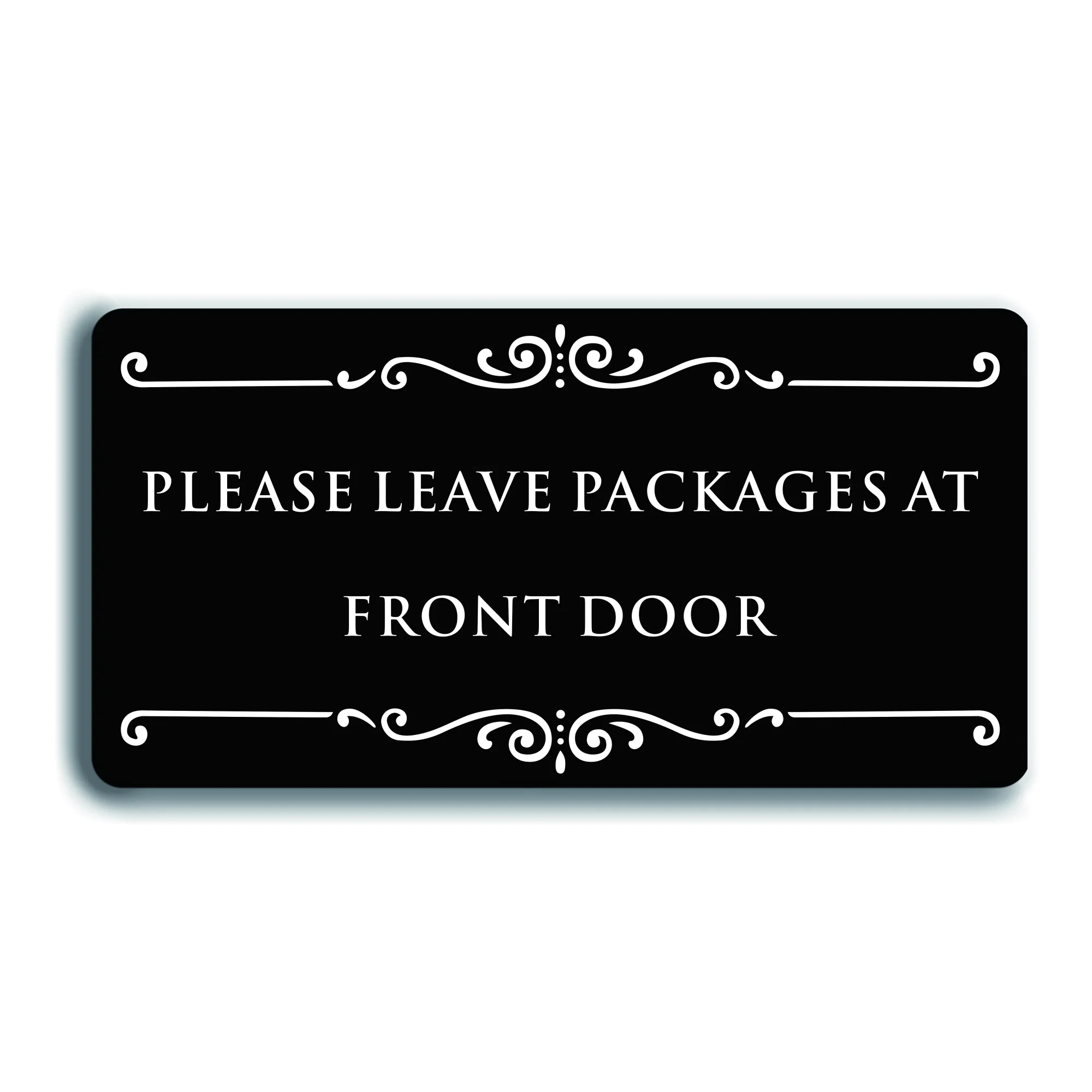 Modern Personalized Custom Logo Acrylic Outdoor Sign, Waterproof House Number Plaque, Name Address Room Door Signs Plate Display