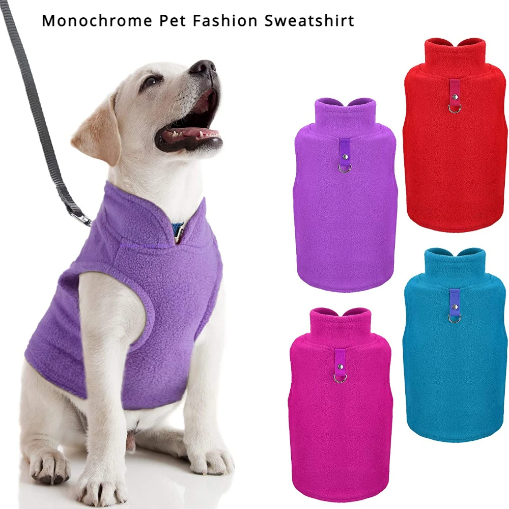 Herfst En Winter Hond Kleding Wol Warme Hond Vest Franse Bulldog Jas Puppy Chihuahua Pug Kleding Dingen Voor Honden