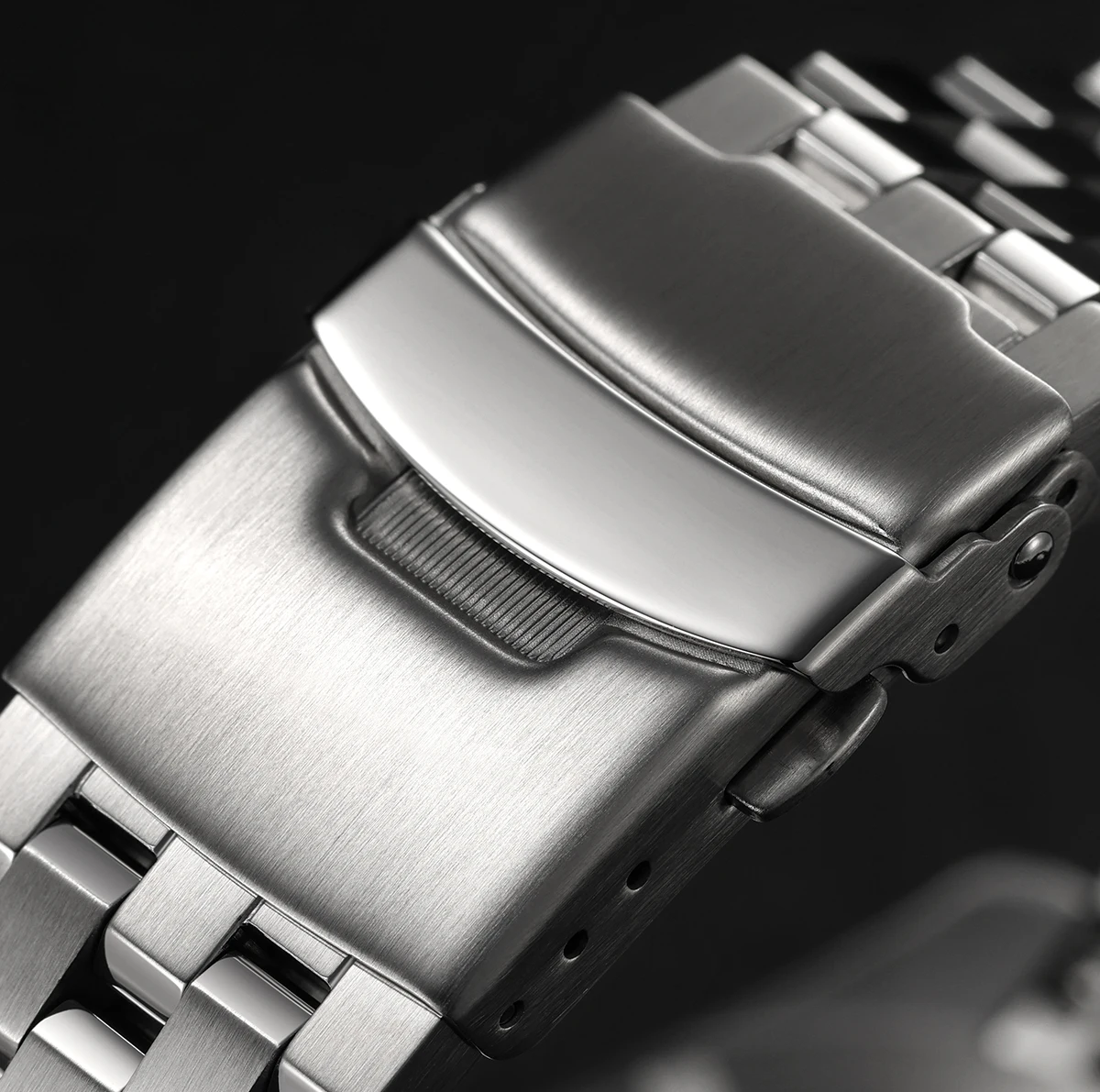 BERNY Automatische Taucheruhr für Herren, Top-Luxus, Saphirglas, 316L-Stahl, New Wave-Zifferblatt, 200 m wasserdicht, mechanische Taucher-Herrenuhren – Detail 21