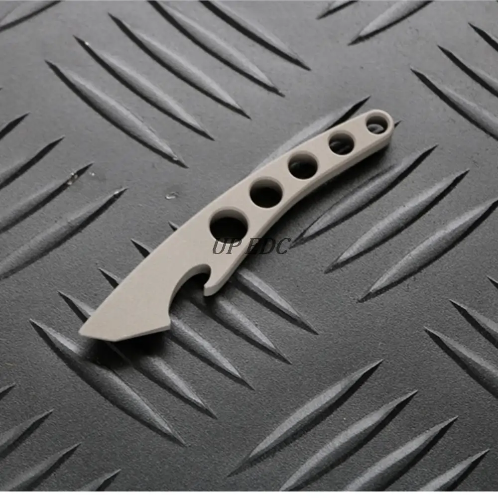 TC4 Pry Bar Titanium Alloy Multifunctional Outdoor Portable Tools Bottle Opener EDC